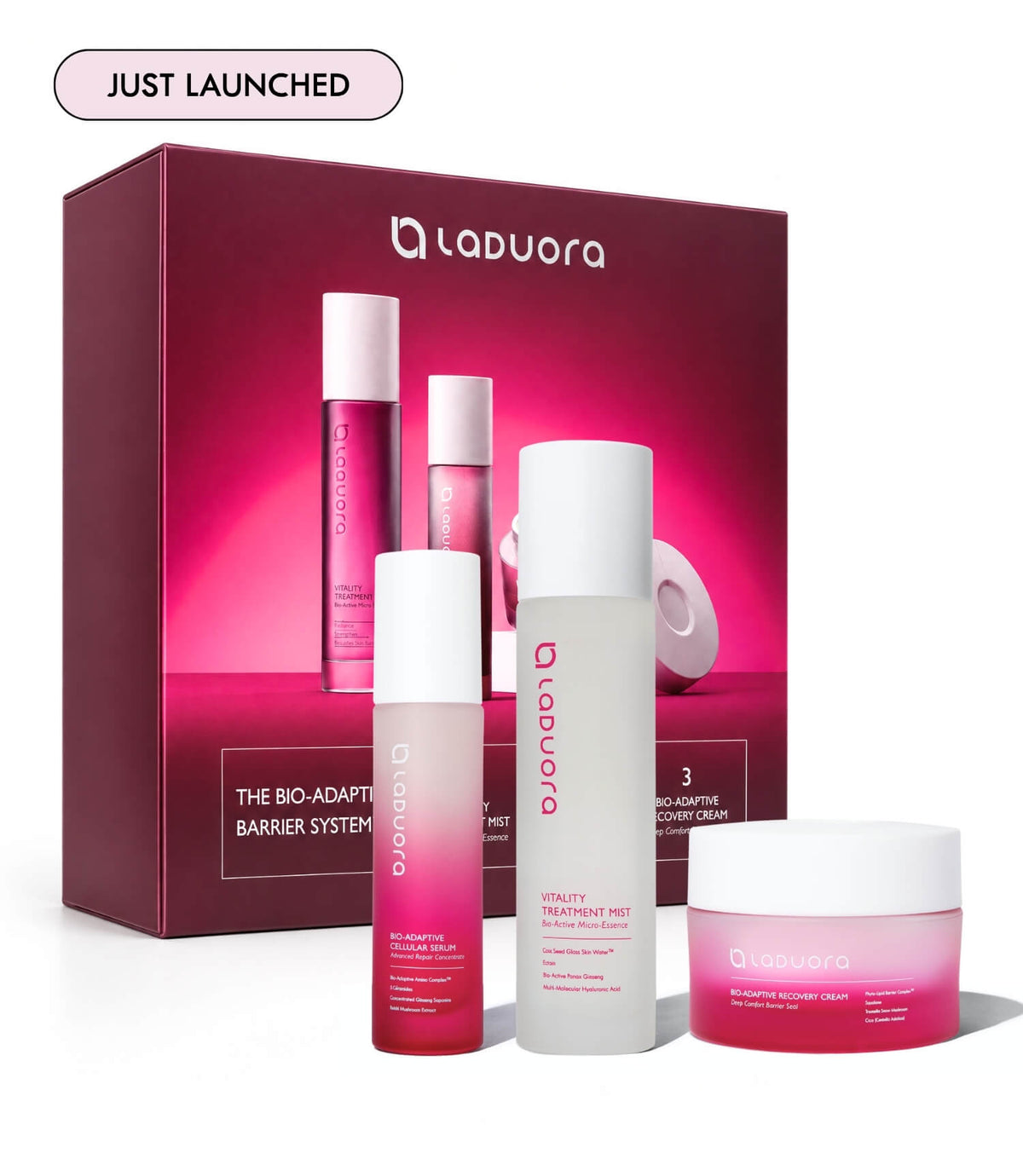 Bio-Adaptive Skin Barrier System™ – Complete Skin Barrier Recovery Set - Laduora
