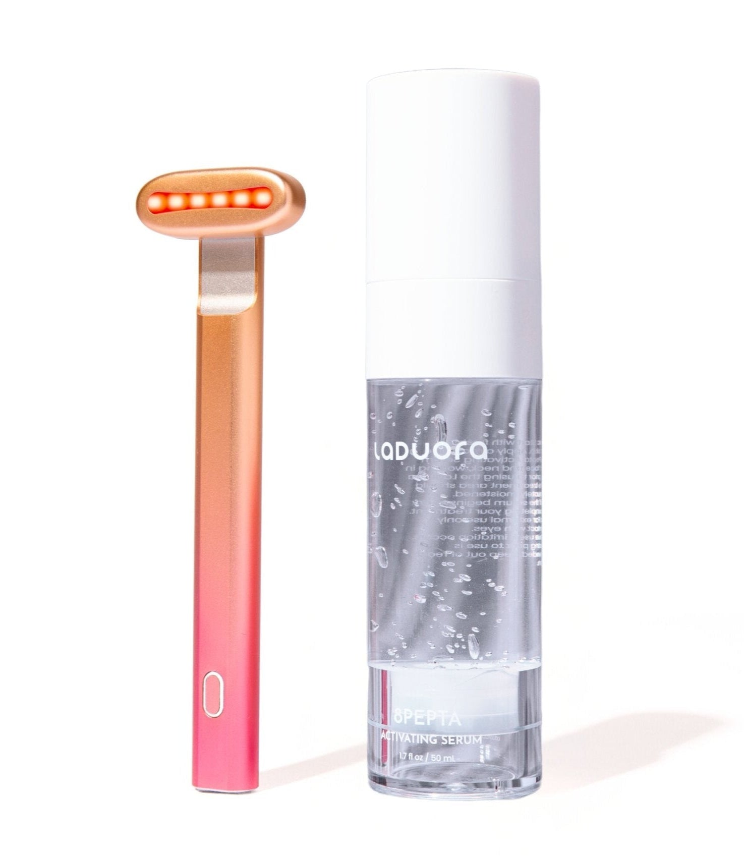 Laduora Velve Pro W/ Blue & Red Light Therapy Complete Kit - Pink Laduora Velve Pro W/ Blue & Red Light Therapy Complete Kit - Pink