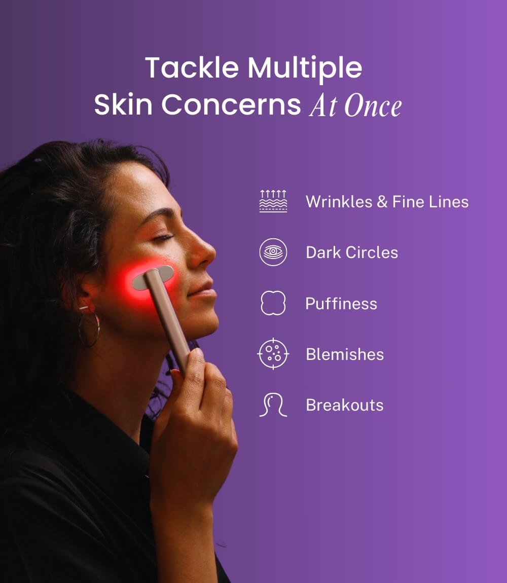 Velve Pro 5 - in - 1 Skincare Wand Complete Kit - Laduora