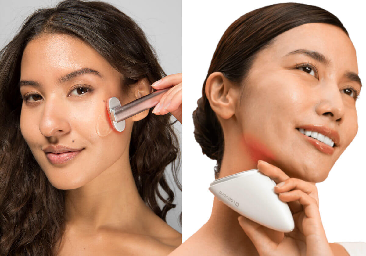 Lumeo vs Red Light Therapy Face Wand