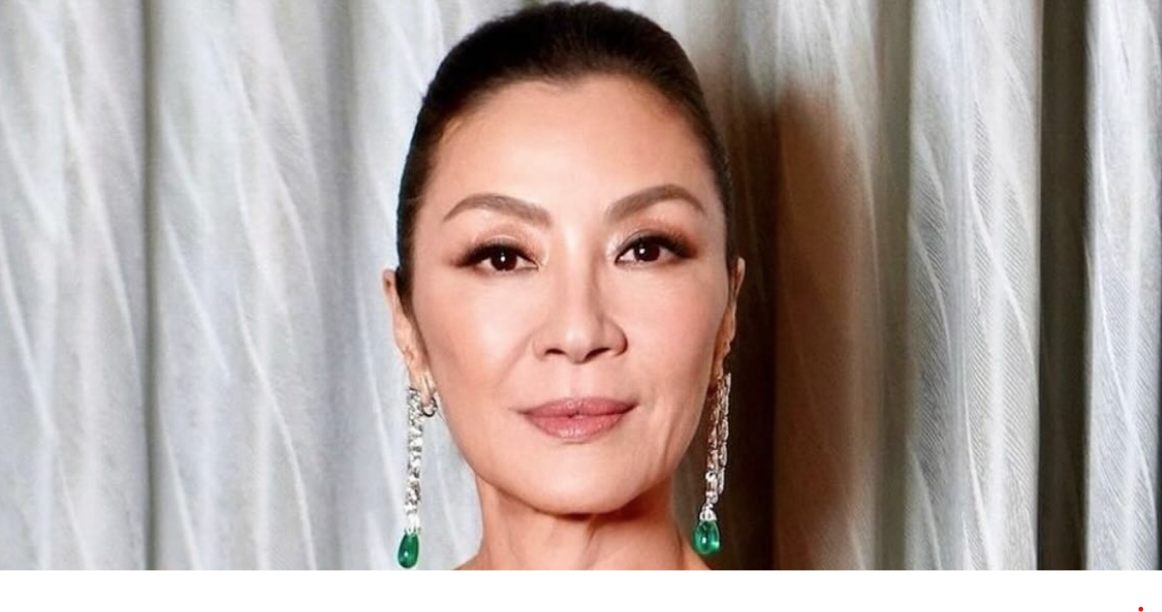 Michelle Yeoh’s UK Wicked Hairstyle Is A Nod To Audrey Hepburn