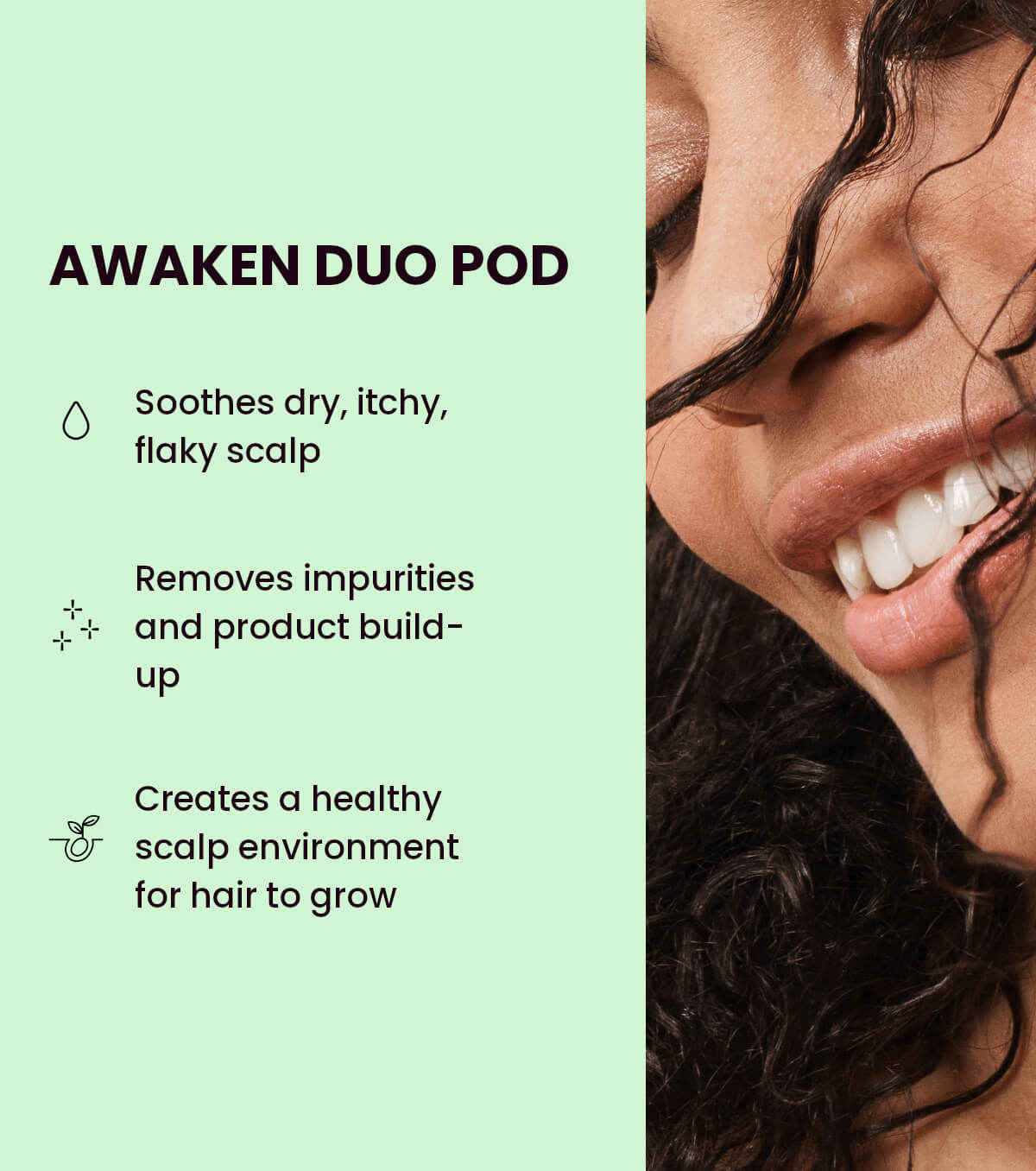 Laduora duo awaken hair oil pods