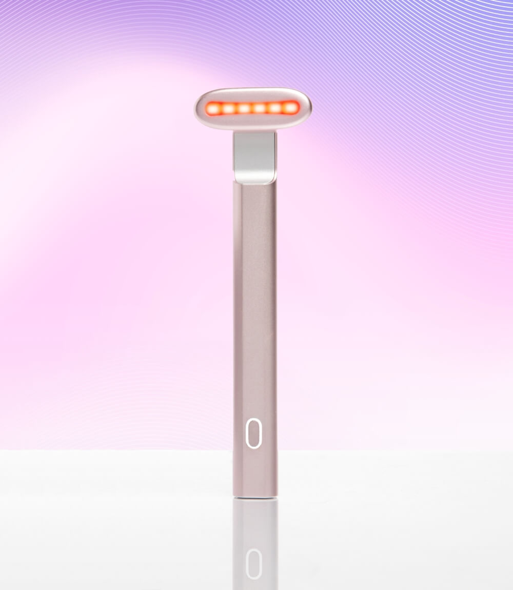 Red Light Therapy Dual Use Skincare Wand - Laduora