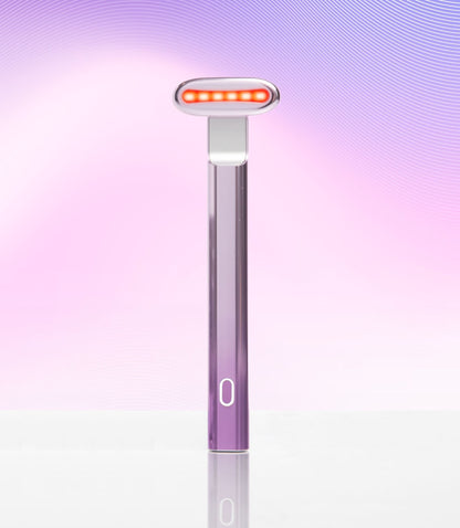 Red Light Therapy Dual Use Skincare Wand - Laduora