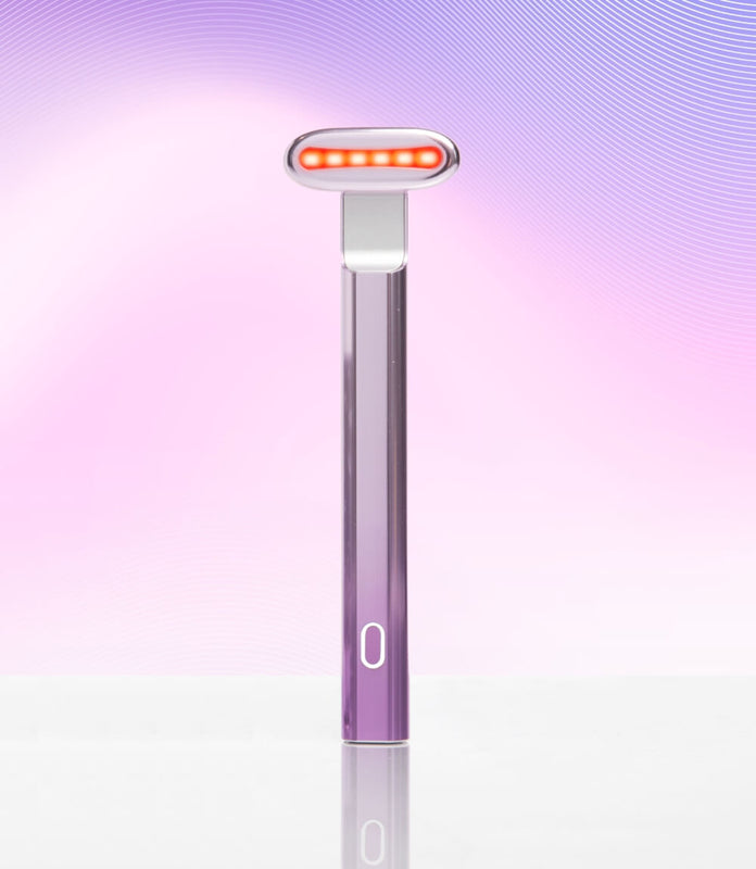 Red Light Therapy Dual Use Skincare Wand - Laduora