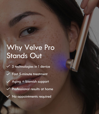 Velve Pro 5 - in - 1 Skincare Wand - Laduora