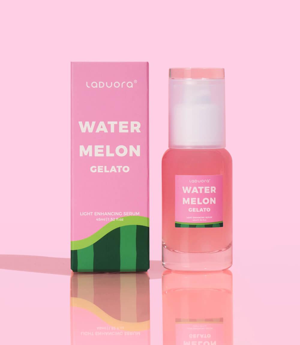 WATERMELON GELATO Light Enhancing Niacinamide Peptides Serum 45ML - LADUORA